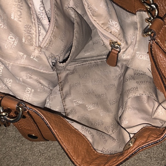 Michael Kors brown Fulton handbag - Picture 4 of 5